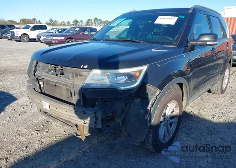 2017 Ford Explorer Xlt z USA, uszkodzony, nr VIN 1FM5K7D8XHGB15356